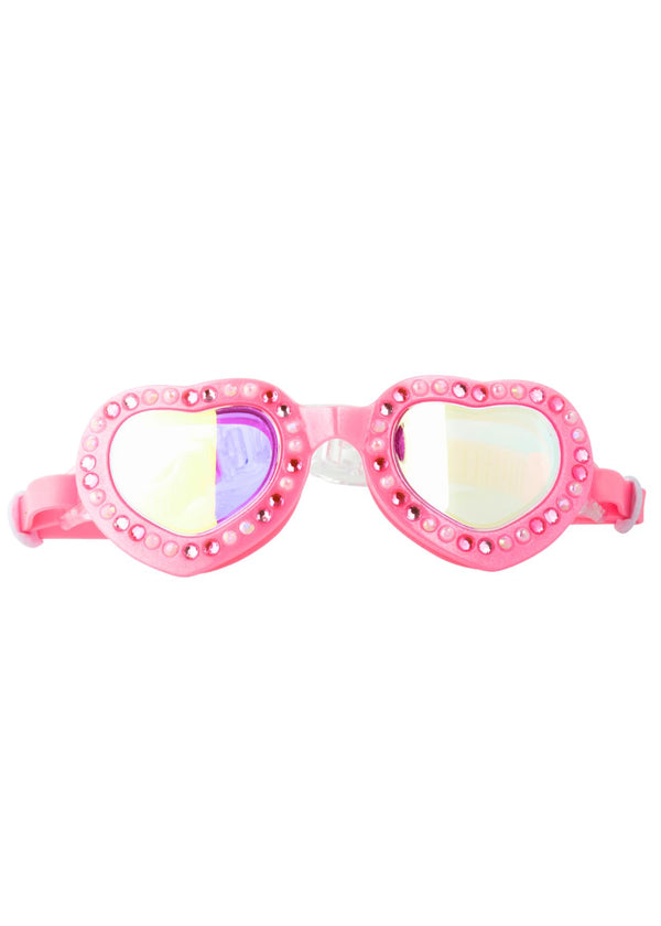 stella cove Pink Lace Beautiful Bows Girl Swimming Goggles