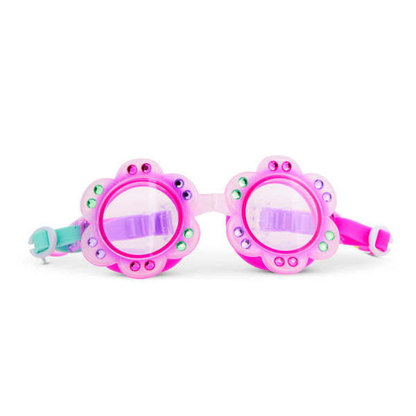 Stella Cove Purple Petunia Petals Girl Swimming Goggles