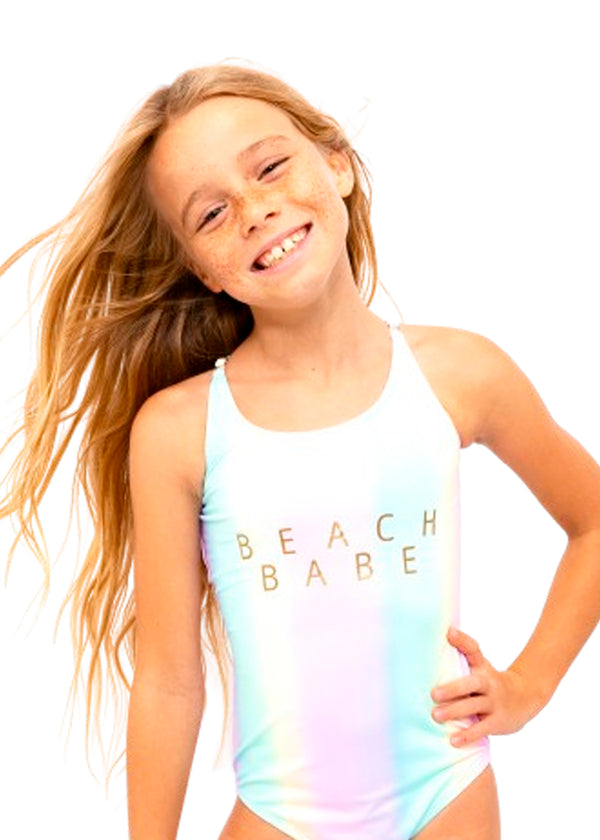 Stella Cove Beach Babe Rainbow Swimsuit