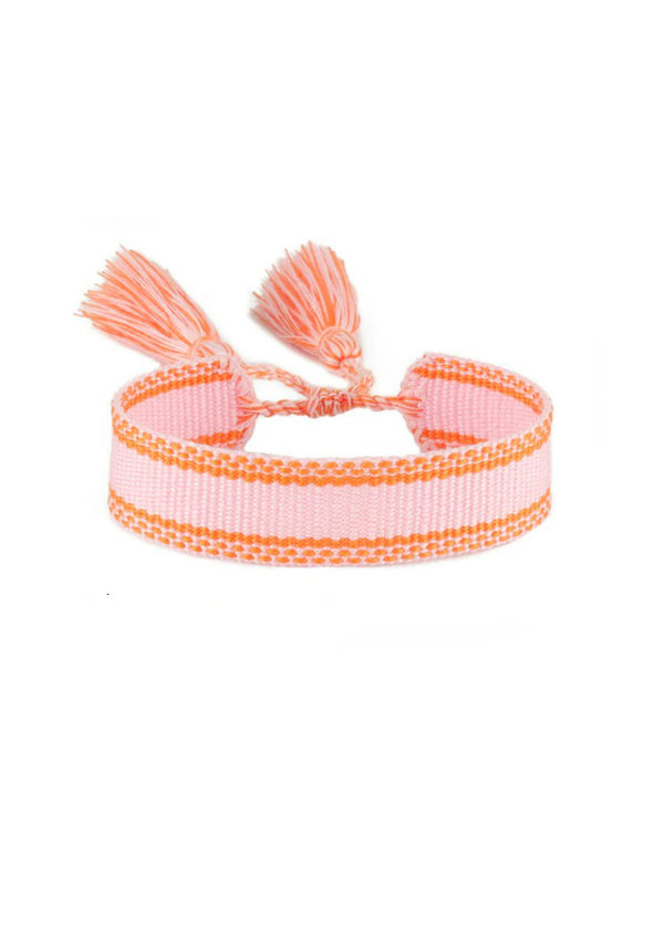 stella cove Beach Bracelet Pink & Orange