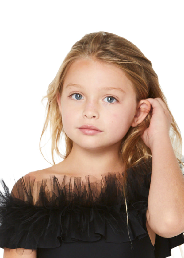 Stella Cove Black Bikini With Tulle