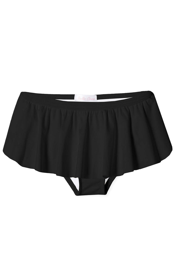 stella cove Black Skirt Bikini Bottom
