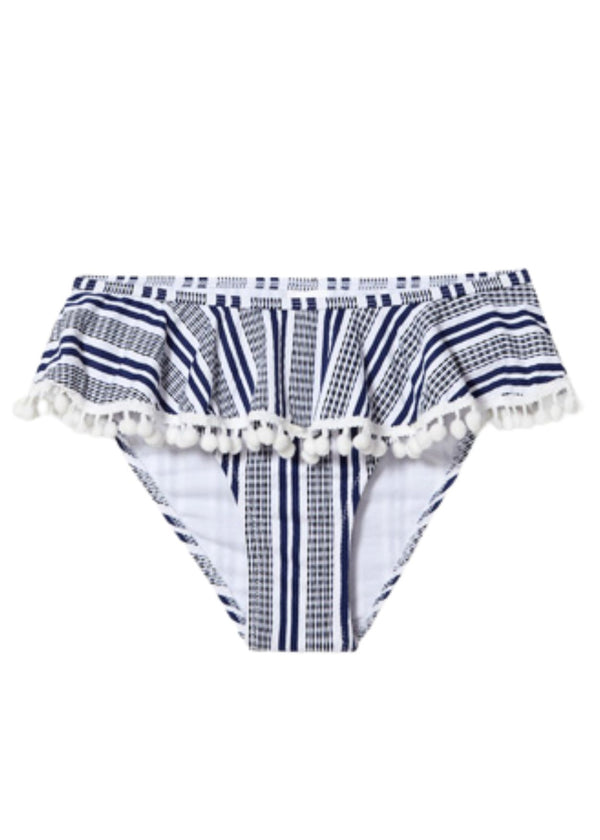 stella cove Blue N White Stripe Bottom Bikini
