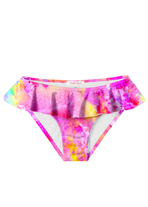 stella cove Celebrate Ruffle Bottom Bikini