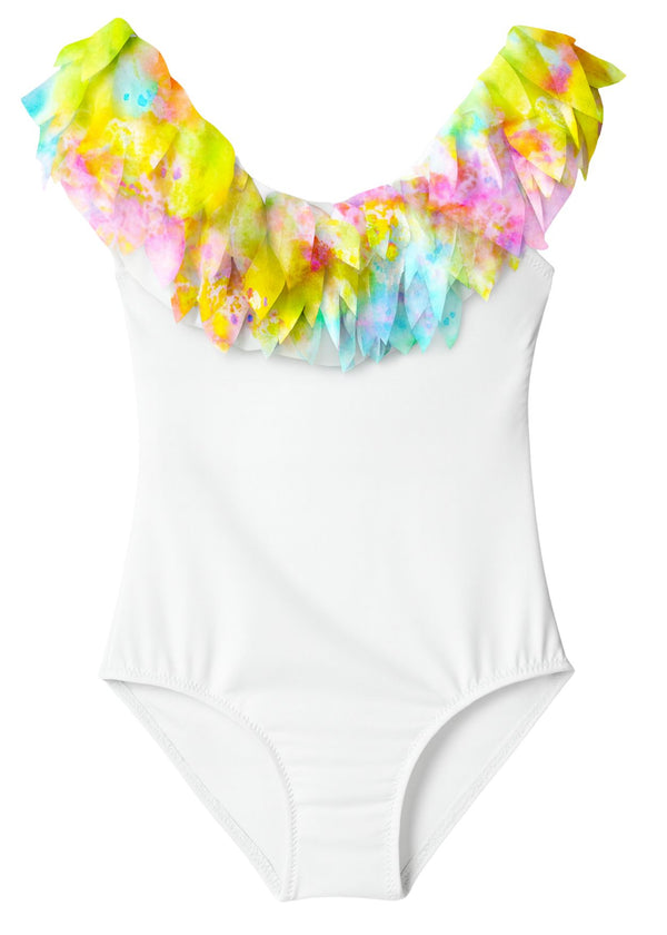 Stella Cove Citrus Petals Swimsuit For Girls