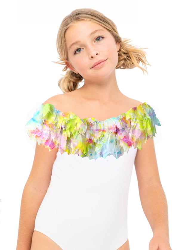 Stella Cove Citrus Petals Swimsuit For Girls