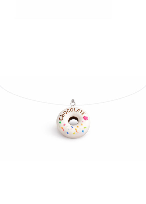 stella cove Donut Charm Necklace
