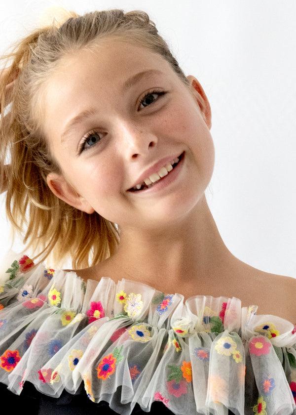 stella cove Floral Tulle Bikini