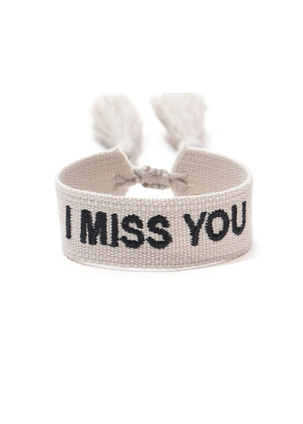 Stella Cove Friendship Bracelet I Miss You