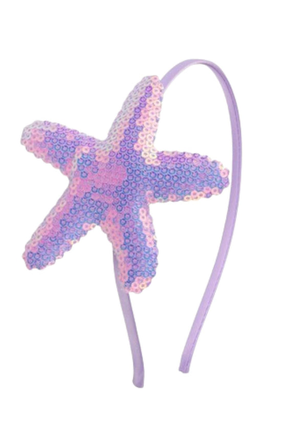 stella cove Lavender Sequin Headband