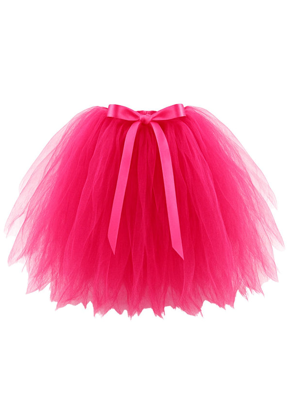 stella cove Neon Pink Long Tutu Cover Up For Girls