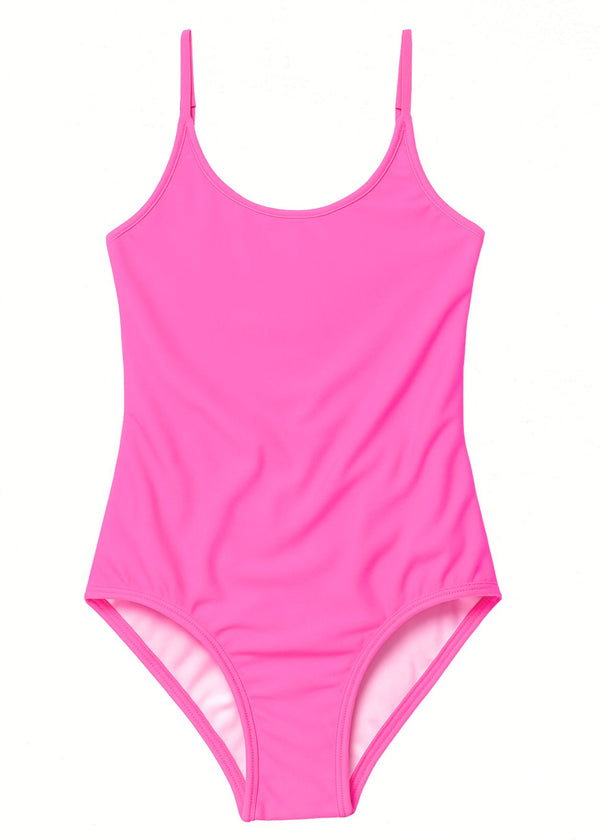 Stella Cove Neon Pink Swimsuit