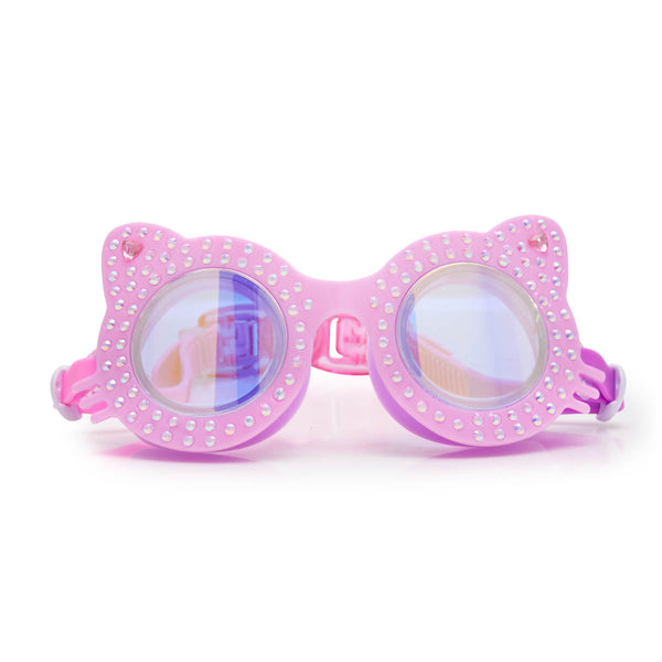 Stella Cove Paw Print Pink Kitten Swimming Goggles