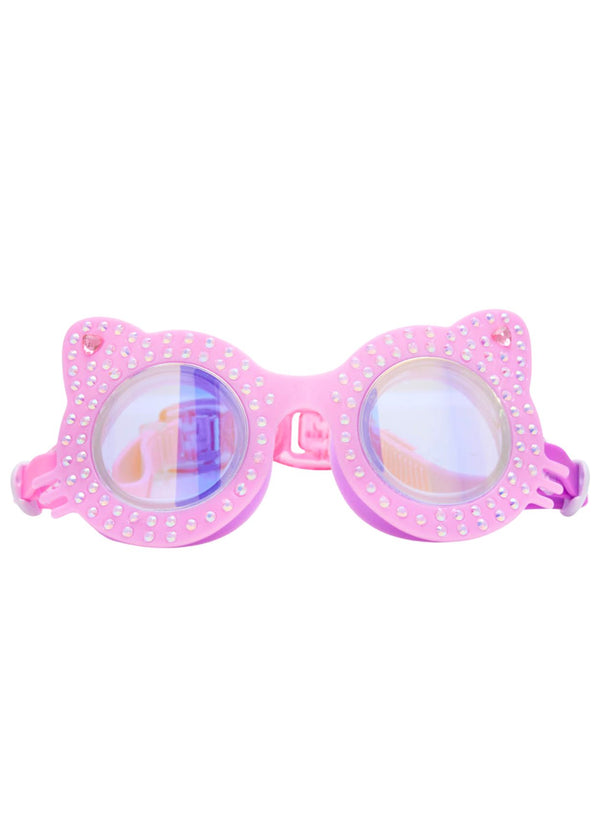 stella cove Paw Print Pink Kitten Swimming Goggles