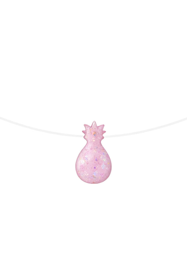stella cove Pink Pineapple Necklace