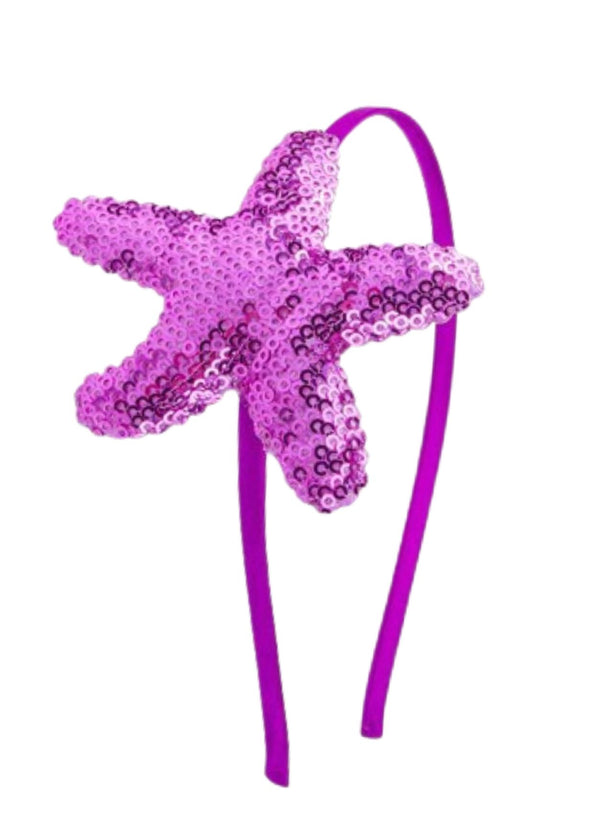 stella cove Purple Sequin Headband
