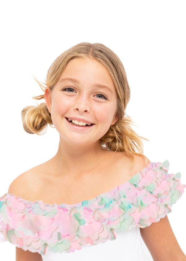 Stella Cove Rainbow Skies Petal Bikini