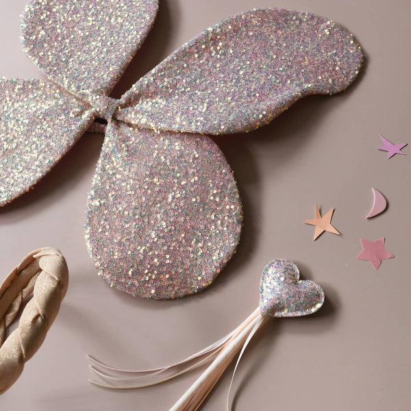 Stella Cove Sequin Heart Wand