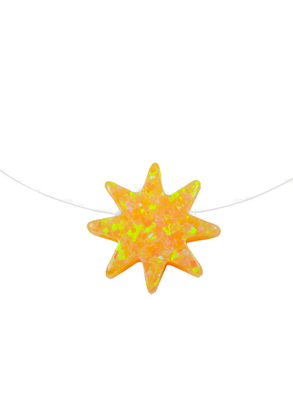 stella cove Tiny Sunshine Charm Necklace