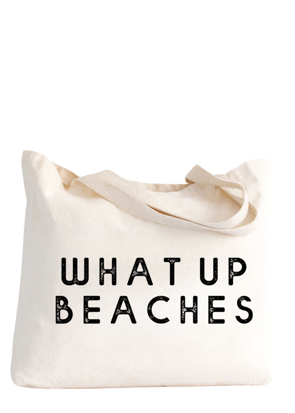 stella cove What Up Beaches Tote Bag