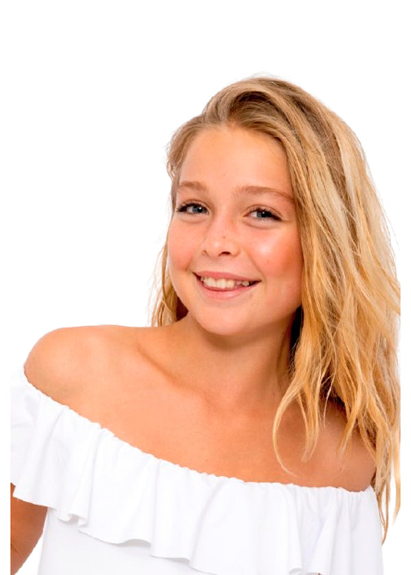 Stella Cove White Bathing Suit