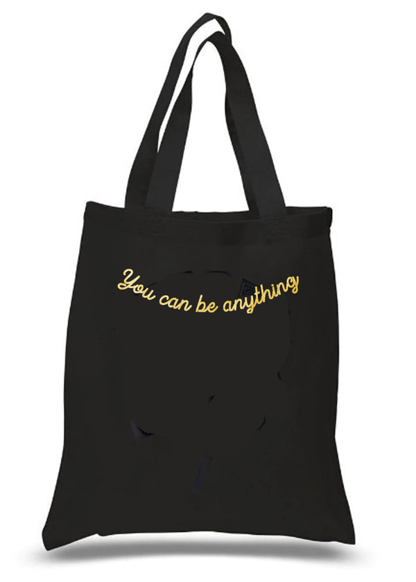 stella cove "You Can Be Anything" Beach Tote Bag
