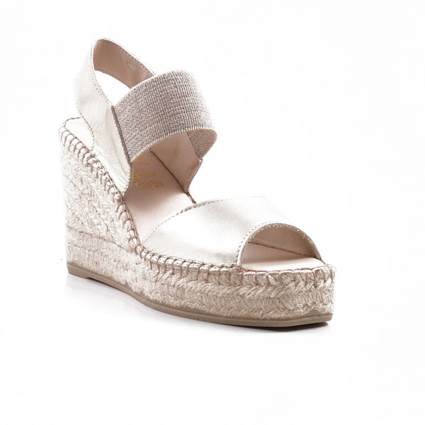 Step Ahead Fabiolas Isabela Champagne Metallic