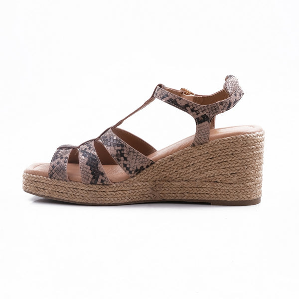 Step Ahead Flone Josilyn Taupe Snake