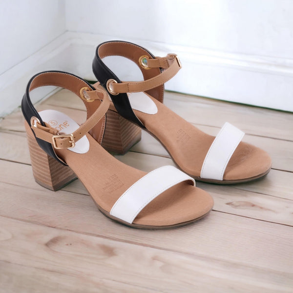 Step Ahead Flone Pan Black/Tan/White