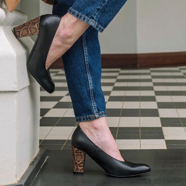 Step Ahead Froggie 12625 Black/Leopard