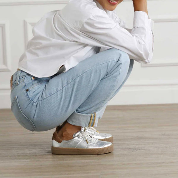 Step Ahead Froggie 12795 Silver/Tan