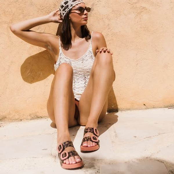 Step Ahead Igor Habana Brillo Terracotta Leopard