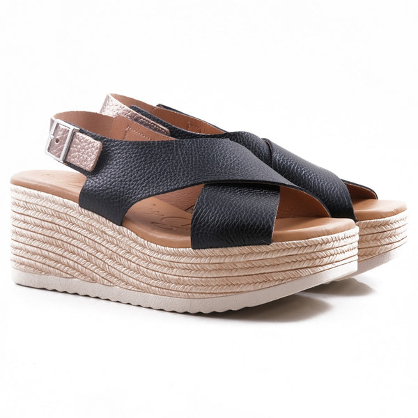 Step Ahead Oh My Sandals Ontana Black Multi