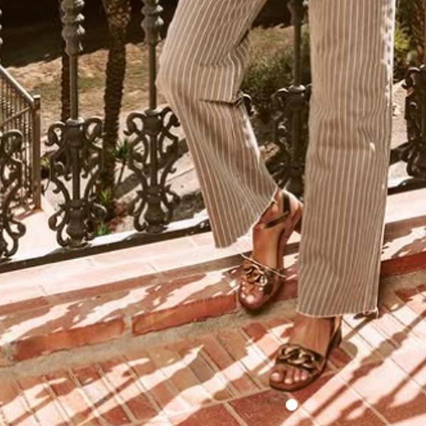 Step Ahead Oh My Sandals Onyx Rose Gold