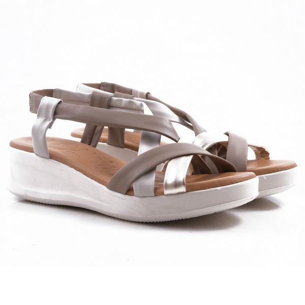 Step Ahead Oh My Sandals Oriana Taupe Multi