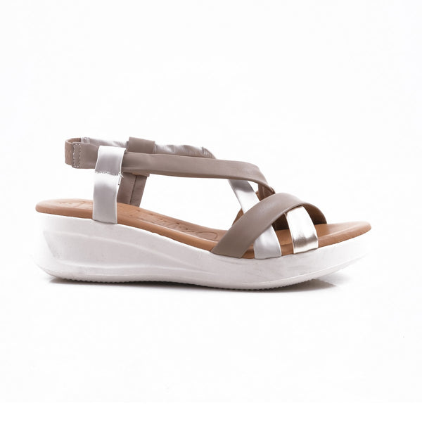 step ahead Oh My Sandals Oriana Taupe Multi