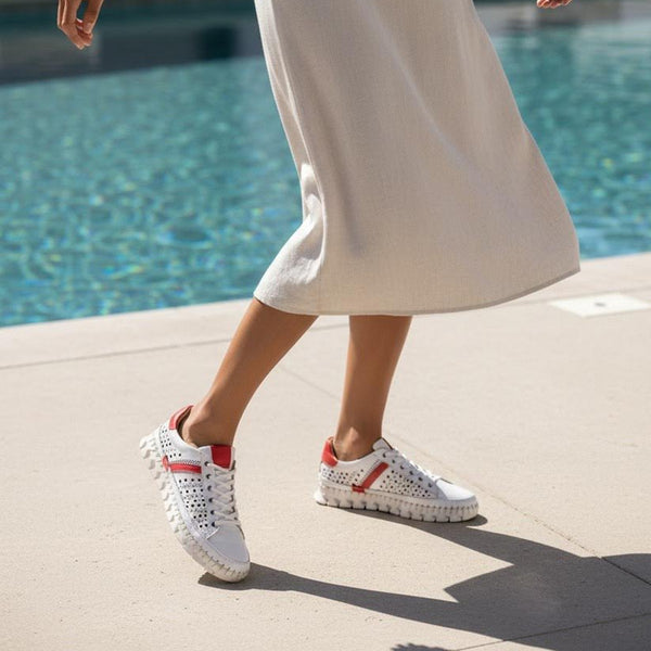 Step Ahead Pesso Addison White/Red