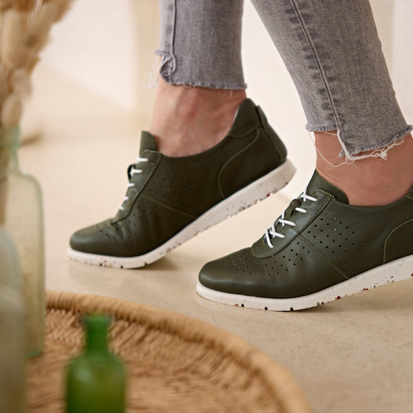 Step Ahead Pesso Feather DOlive