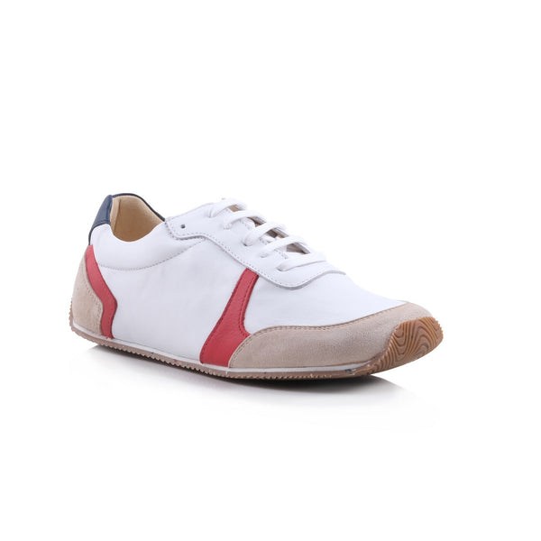 Step Ahead Pesso Lugana Beige/White/Red/Navy