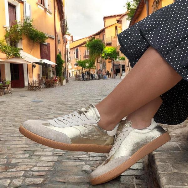 Step Ahead Pesso Penington Beige/Gold