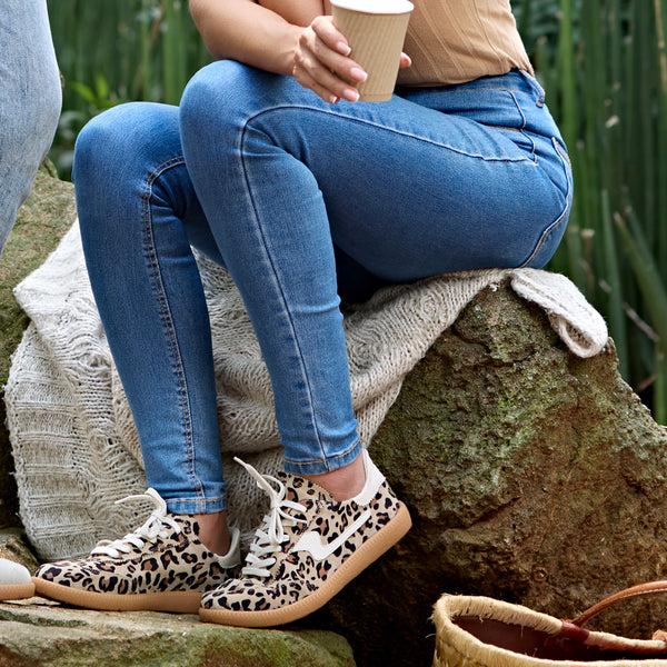 Step Ahead Pesso Penington Leopard/Cream