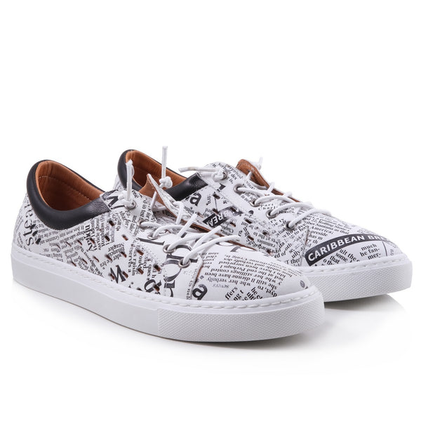 Step Ahead Pesso Snatch White Print