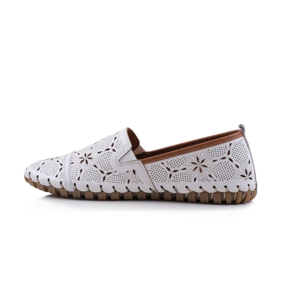 Step Ahead Pesso Sole White