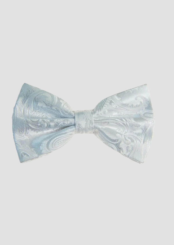 step n style Paisley Print Pre-tied Bowties and Pocket Square Set