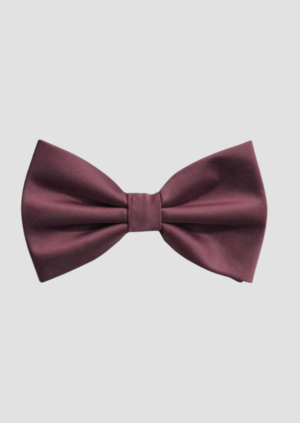 Step N Style Solid Pre-tied Bowtie And Pocket Square Set