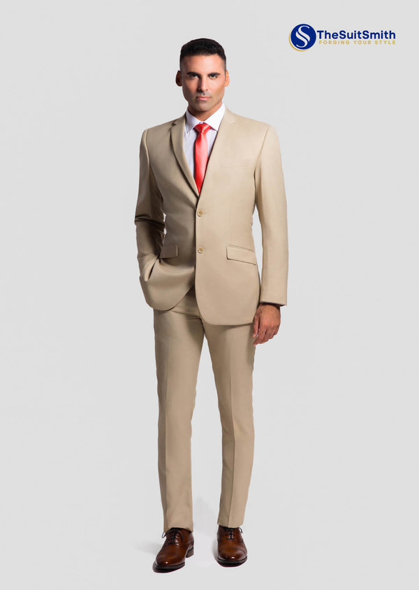 Step N Style 2 Piece Suit (Beige)
