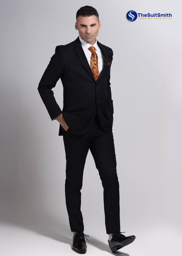Step N Style 2 Piece Suit (Black)