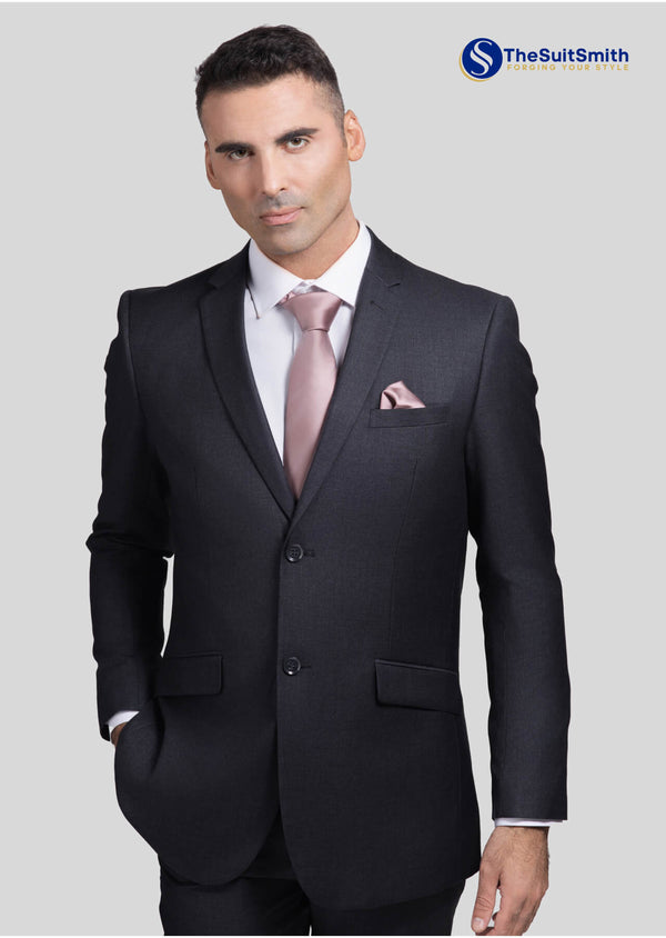 step n style 2 Piece Suit (Dark Grey)