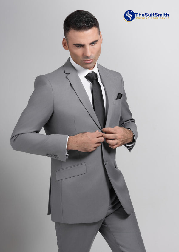 step n style 2 Piece Suit (Grey)