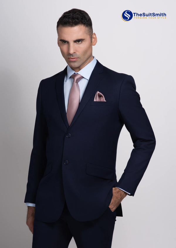 step n style 2 Piece Suit (Navy Blue)